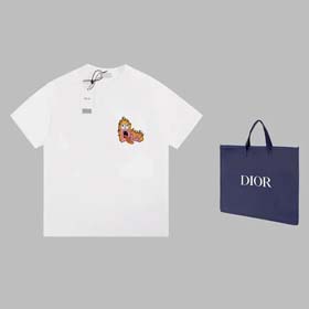 Dior Simple Logo Print T-Shirt(15 Styles)-1726  