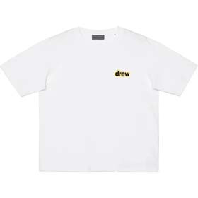 Drew Smiley amerikanische Modemarke kurzärmelige Sommer High Street reine Baumwolle lockeres Paar T-  