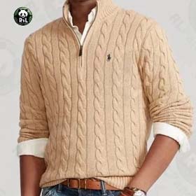 Rah Lauren Paul Morgan Herren Kabel Reißverschluss Pullover (6 Stile) -2127  