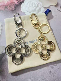 Louis Vuitton LV Blumen Hohlblätter Schlüsselanhänger-3866  