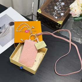 Louis Vuitton LV Brief Kette Reißverschluss Münze Schlüsseltasche-4072  