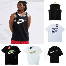 Nike Sportbekleidung Mesh lässige atmungsaktive Basketball Kurzarm T-Shirt-2810  
