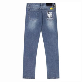 BURBERRY Einfache Spot gewaschen gedruckte gerade Jeans (11 Styles)-2901  