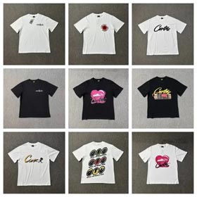 Einfaches T-Shirt mit Schriften -1359
